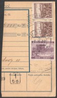 BuM0603 - Böhmen Und Mähren (1939) Praha 1 (1/68) / Brünn 1 - Brno 1 (Postal Money Order) Tariff: 13,50K (mixed Franking - Brieven En Documenten