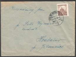 BuM0623 - Böhmen Und Mähren (1940) Dolni Berkovice (czechosl. Postmark!); Letter; Tariff: 1,20K - Lettres & Documents