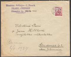 BuM0633 - Böhmen Und Mähren (1939) Jilemnice (czech. Postmark); Letter, Tariff: 1,00K - Lettres & Documents