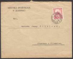 BuM0725 - Böhmen Und Mähren (1942) Starkenbach - Jilemnice (letter) Tariff. 1,20K (stamp: Prague Castle) - Briefe U. Dokumente