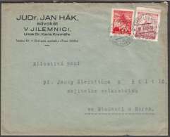 BuM0723 - Böhmen Und Mähren (1940) Starkenbach - Jilemnice (letter) Tariff: 1,20K - Storia Postale