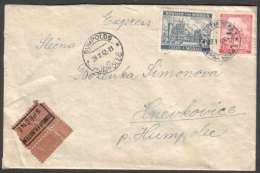BuM0752 - Böhmen Und Mähren (1942) Kuttenberg 1 - Kutna Hora 1 / Gumpolds - Humpolec (Ex-letter) Tariff: 5,20K - Lettres & Documents