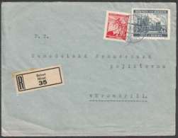 BuM0654 - Böhmen Und Mähren (1940) Briest - Brest (R-letter), Tariff: 4,20K - Covers & Documents