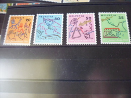 TIMBRES NEUFS DE SUISSE  YVERT N° 1309.12 - Unused Stamps