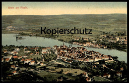 ALTE POSTKARTE STEIN AM RHEIN LUFTBILD TOTALE PANORAMA TOTALANSICHT Rhin Schweiz Suisse Postcard Ansichtskarte - Stein Am Rhein