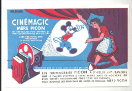 Buvard Cinémagic Mère Picon Les Fromageries PICON à Saint Félix Haute Savoie - Produits Laitiers