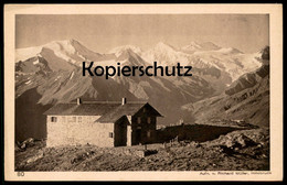 ALTE POSTKARTE STARKENBURGERHÜTTE GEGEN ZUCKERHÜTL & PFAFF STUBAITAL NEUSITFT FULPMES SCHUTZHÜTTE Postcard Cpa AK - Neustift Im Stubaital