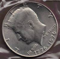USA 1/2 Half Dollar 1776-1976 KM# 205 Kennedy Bicentennial - Commemoratifs
