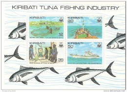 Kiribati 1981 Tuna Fishing Souvenir Sheet MNH - Kiribati (1979-...)