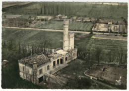 VERDUN SUR GARONNE. - Château De La Reine Marguerite - La Tour.  CPM Dentelée - Verdun Sur Garonne