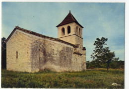 MONTPEZAT De QUERCY. - L'Eglise Romane De Saux.  CPM - Montpezat De Quercy