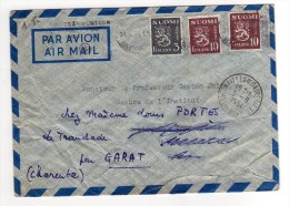LETTRE DE 1951 - Storia Postale
