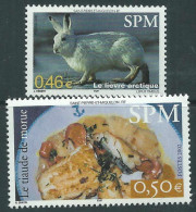 St Pierre Et Miquelon N° 781 / 82  XX   Les 2 Valeurs Sans Charnière,TB - Neufs