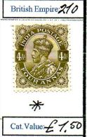 BR EMPIRE: INDIA: GEORGE V: DEFINITIVES (BEC-747) 20) - 1858-79 Kolonie Van De Kroon