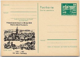 DDR P79-33-81 C163 Postkarte PRIVATER ZUDRUCK 725 Jahre Feldberg 1981 - Private Postcards - Mint