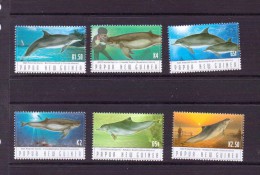 PAPOUASIE 2003  DAUPHINS-OISEAUX  YVERT N°957/62  NEUF MNH** - Delfines