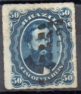 Brésil ; Brazil ;1876 ; N°Y : 32 ; Ob ; " Pedro II " ; Cote Y: 11.00 E. - Usados