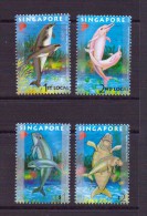 SINGAPOUR 2006  DAUPHINS   YVERT N°1415/18  NEUF MNH** - Dolphins