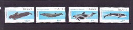 ISLANDE 2001  DAUPHINS-BALEINES   YVERT N°917/20  NEUF MNH** - Dolphins