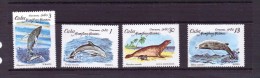 CUBA 1980  DAUPHINS  YVERT N°2197/2200  NEUF MNH** - Dolphins