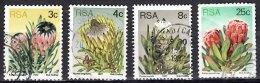 SOUTH AFRICA 1977 Proteas 4 Values Used - Usati