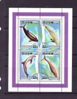 COREE DU NORD 2000  DAUPHINS  YVERT N°3027/30  NEUF MNH** - Delfines