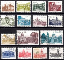 SOUTH AFRICA 1982 Architecture 15 Values Used - Usados