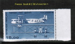 FRANCE   Scott  # C 56**  VF MINT NH - 1960-.... Postfris