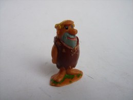 RARE FIGURINE PIERRAFEU - FLINTSTONE - MARX 1962 BARNEY Peint - Other & Unclassified