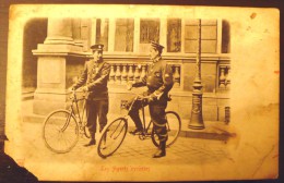 KUNZLI - Les Agents Cyclistes - Petit Métier (etat) - Police - Gendarmerie