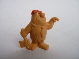 FIGURINE PIERRAFEU - FLINTSTONE - BULLY 1983 FRED NON PEINT - Altri & Non Classificati