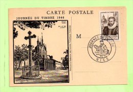 Carte 1° Jour, Yvert N° 754 JOURNÉE DU TIMBRE,LA VARANE, Nice - Andere & Zonder Classificatie