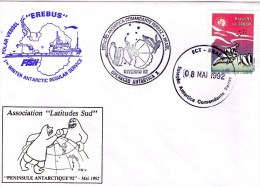 EREBUS - Association Latitudes Sud - 1  Enveloppe Timbrée Brésil - Research Stations