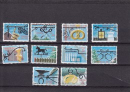 Denemarken Kerstvignetten Odense Y´s Mens Club 1990 10 Verschillende(volledige Set) 60.00 DKK - Local Post Stamps