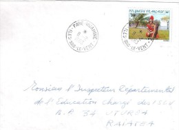 10150  FARE - HUAHINE - ISLV - POLYNESIE - Cartas & Documentos