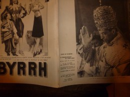 1939  : Couronnement PY XII (impt Documentaire); Fin Des MASQUES ;Carnaval à NICE ;Lowu; Hong Kong; Danielle Darrieux - L'Illustration