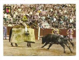 Cp, Corrida, Suerte De Picas, Voyagée - Corridas