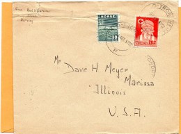 Norway 1946 Cover Mailed To USA - Briefe U. Dokumente