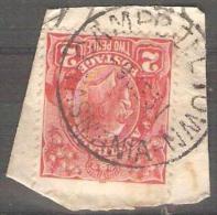 TASMANIA - 1931 CDS Postmark On 2d King George V - CAMPBELL TOWN - Usati