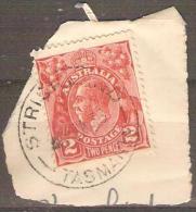 TASMANIA - 1936 CDS Postmark On 2d King George V - STRICKLAND - Gebruikt