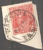 TASMANIA - 1936 CDS Postmark On 2d King George V - MARGATE - Gebraucht