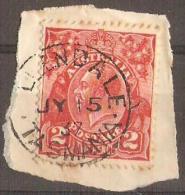 TASMANIA - 1937 CDS Postmark On 2d King George V - ELLENDALE - Usados