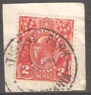 TASMANIA - 193? CDS Postmark On 2d King George V - NATIONAL PARK - Gebruikt