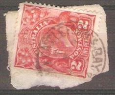 TASMANIA -  CDS Postmark On 2d King George V - CASTLE FORBES BAY - Usati