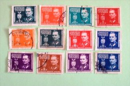 Yugoslavia 1945 / Marshal Tito - Used Stamps