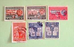 Yugoslavia 1940/45 Arms - Monastery - Stamps Of Serbia Overprinted - Used Stamps