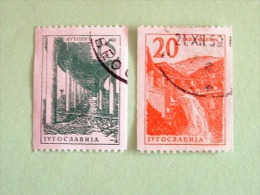 Yugoslavia 1959 Bridge Hydroelectricity - Used Stamps