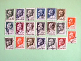 Yugoslavia 1968/78 Marshal Tito - Used Stamps