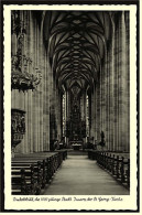 Dinkelsbuehl  -  St. Georgs Kirche  Innenansicht  ,  Ansichtskarte Ca. 1940    (2735) - Dinkelsbühl