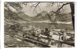 CPSM SCHLIERSEE (Allemagne-Bavière) - Mit Jagerkamp Und Brecherspitz - Schliersee